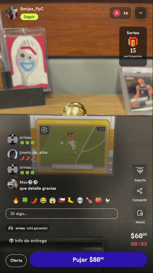 Carta Zinedine Zidane Topps 8-Bit