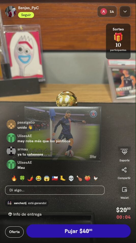 Carta Achraf Hakimi Topps PSG Collector's Corner