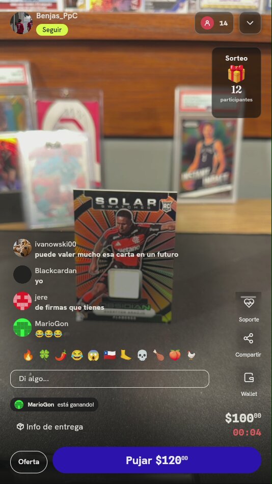 Carta Panini Obsidian Evertton Araujo