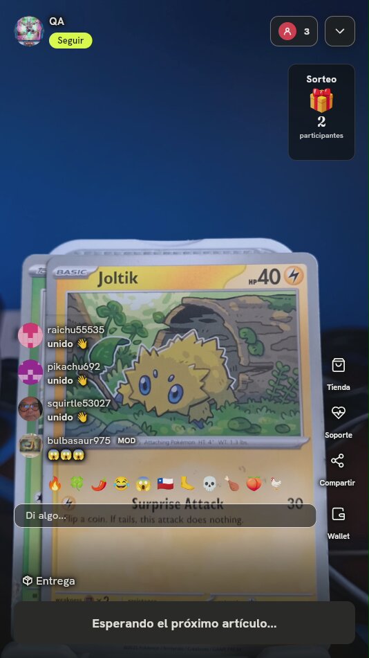Carta Pokémon Joltik Illustration Rare