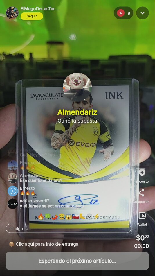 Paco Alcácer Immaculate Ink Auto
