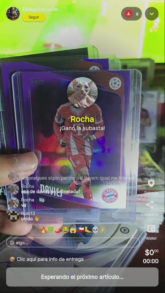 Alphonso Davies Topps numerada