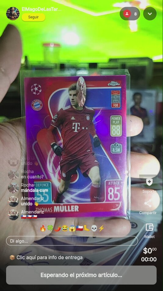 Thomas Müller Match Attax Card