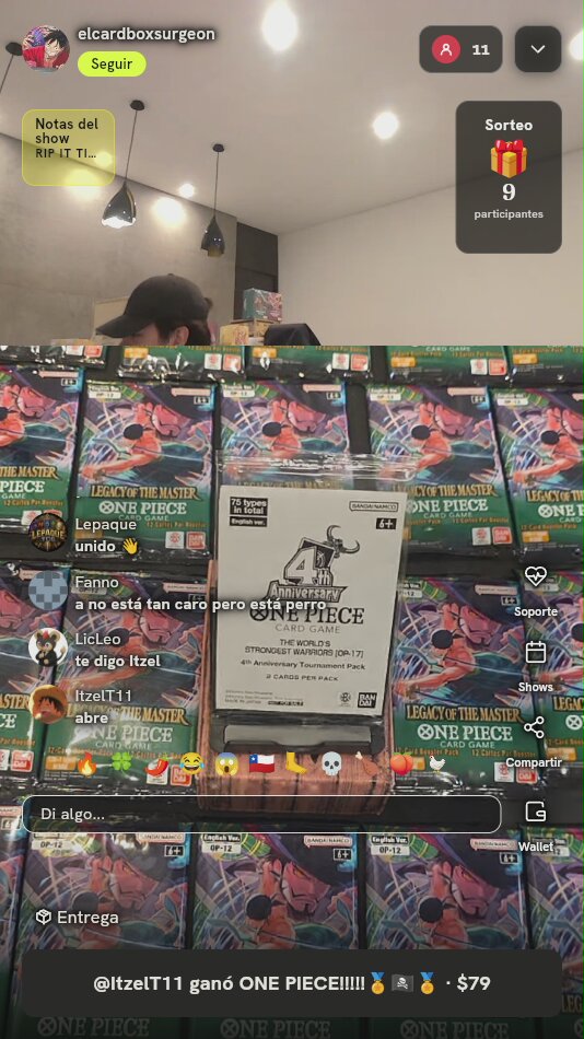 4th Anniversary Tournament Pack OP-17