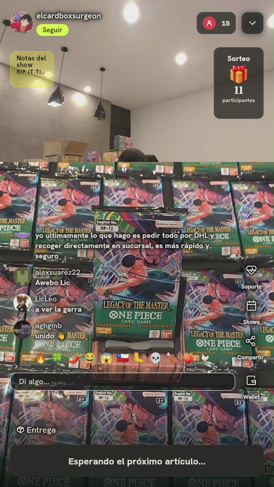 One Piece OP-12 Legacy of the Master Booster Pack