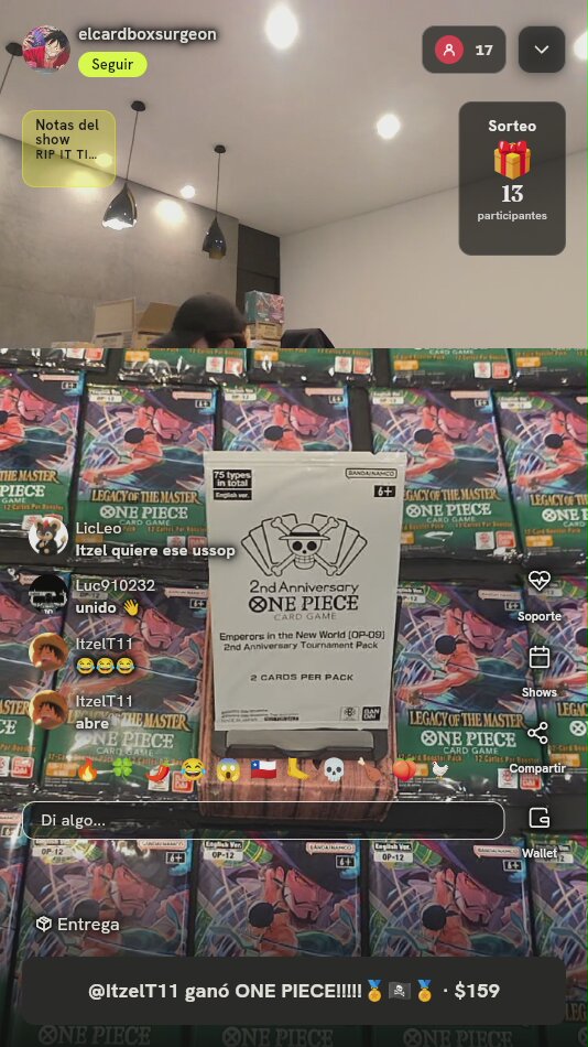 One Piece OP-09 2nd Anniversary Tournament Pack