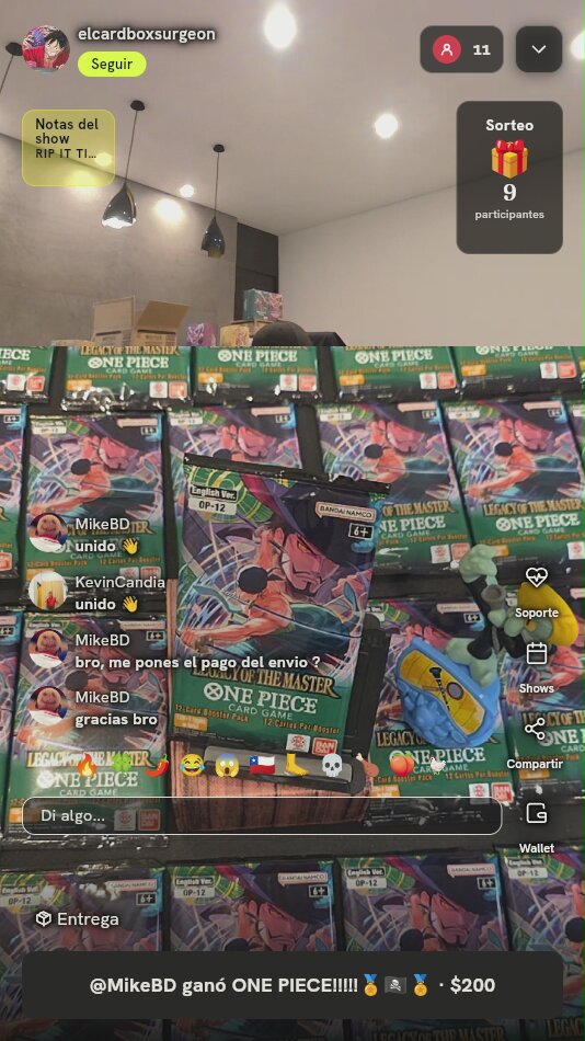 Booster Pack One Piece Legacy of the Master OP-12
