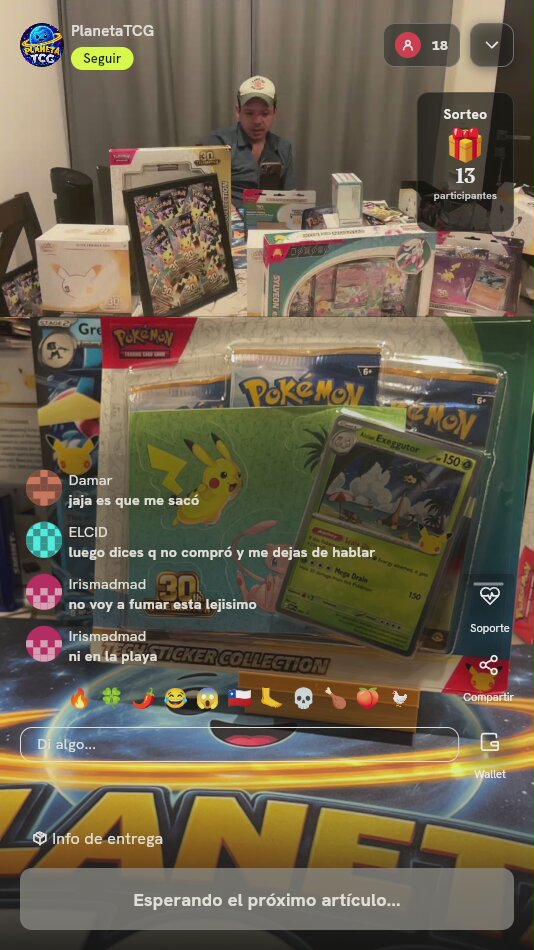 Pokémon Tech Sticker Collection Exeggutor