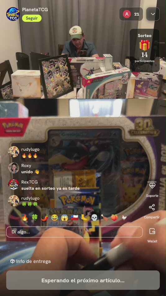 Caja Pokémon Greninja ex Box
