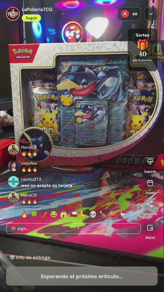 Caja Pokémon TCG 30th Celebration Greninja ex