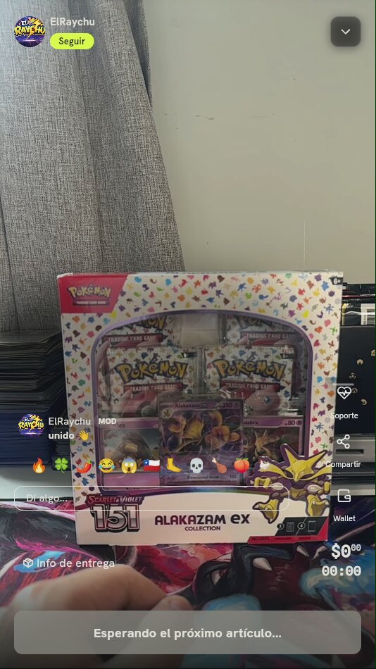 Colección Alakazam ex Pokémon 151
