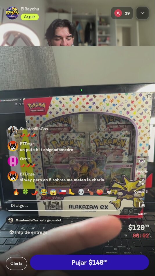 Colección Alakazam ex Pokémon 151