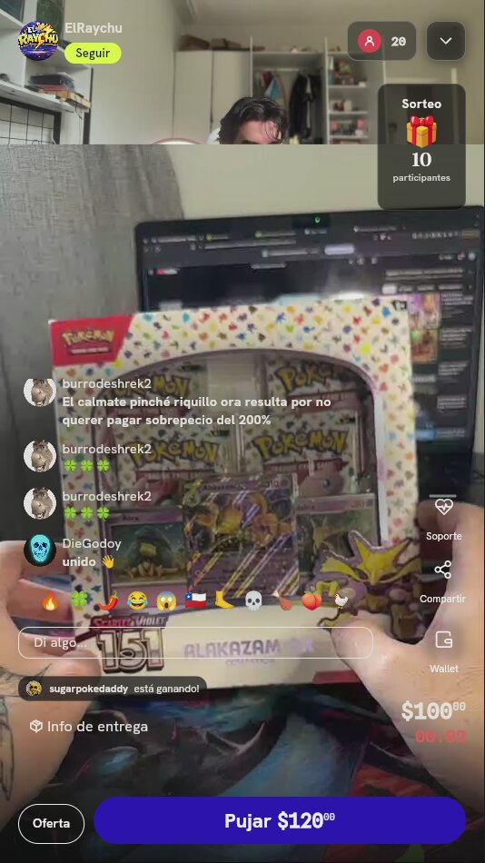 Colección Alakazam ex Pokémon 151