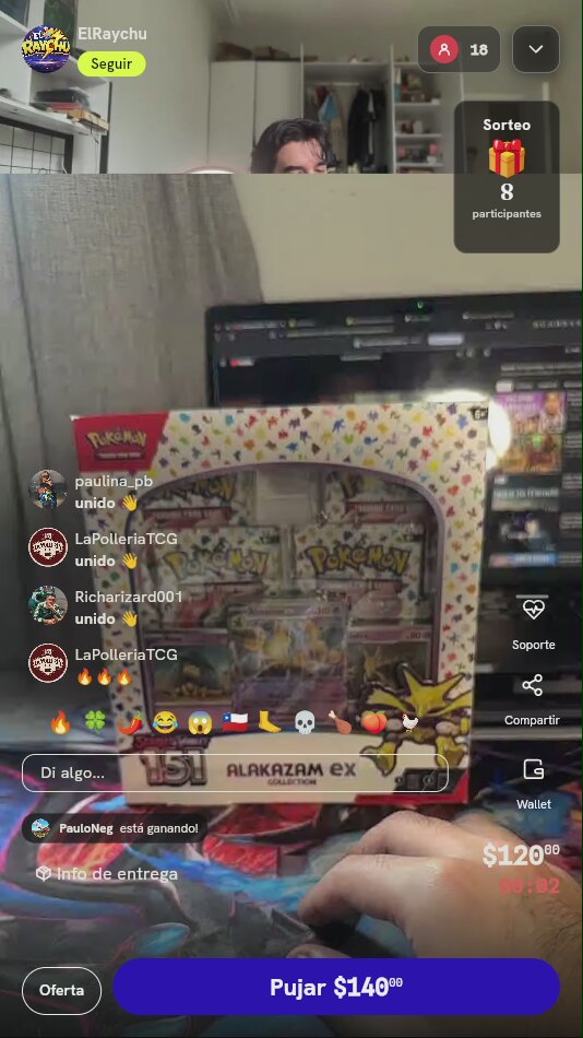Colección Alakazam ex Pokémon 151
