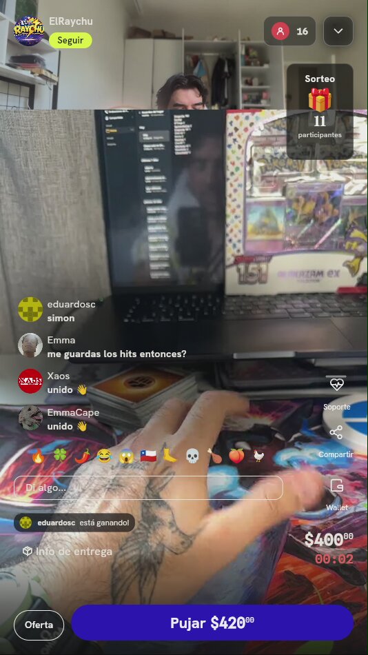 3 Sobres Pokémon TCG 151