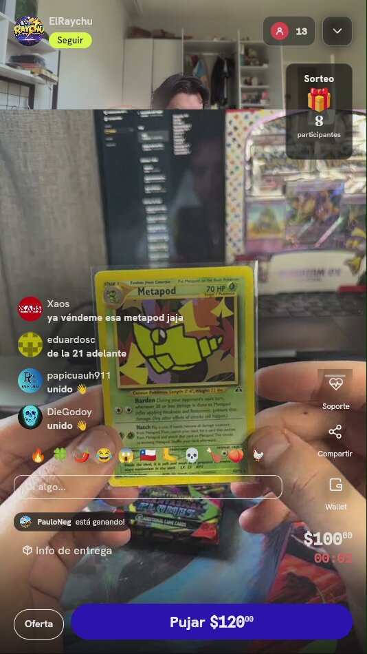 Metapod Base Set #54/102