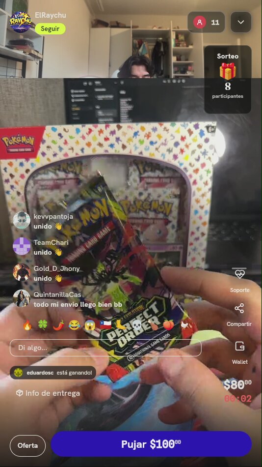 Sobre Pokémon TCG Perfect Order
