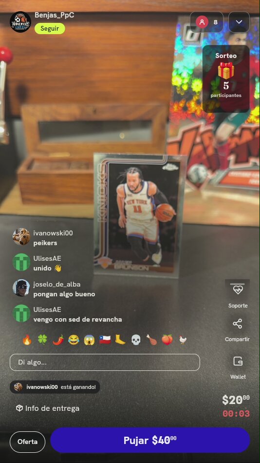 Carta Topps Chrome Jalen Brunson Knicks