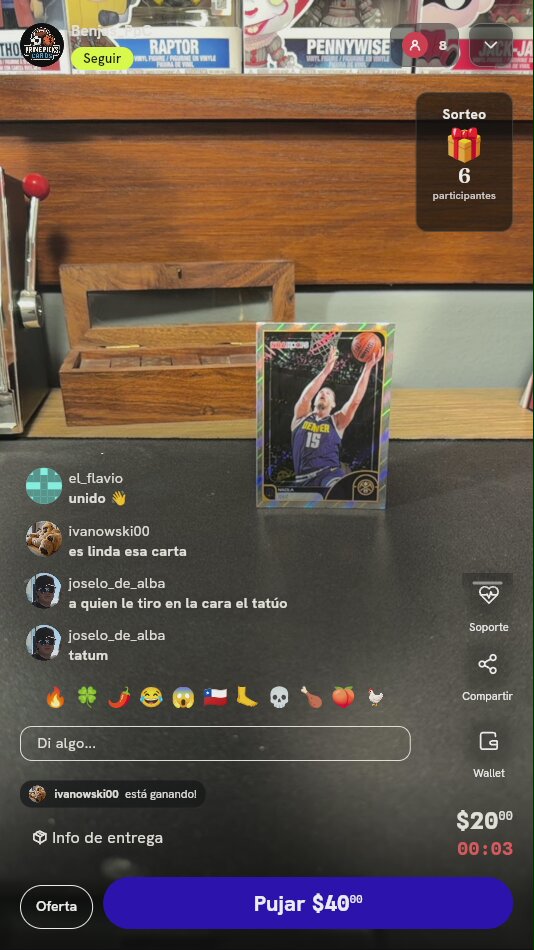 Carta Panini Hoops Nikola Jokić