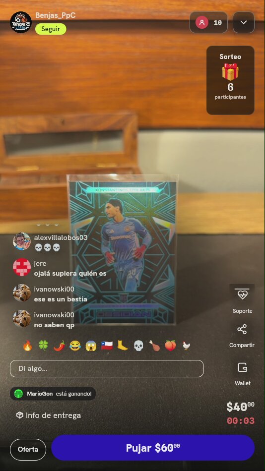 Carta Konstantinos Tzolakis Panini Obsidian