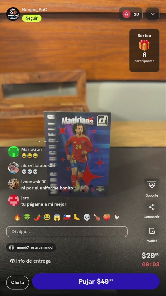 Carta Marc Cucurella Donruss Magicians