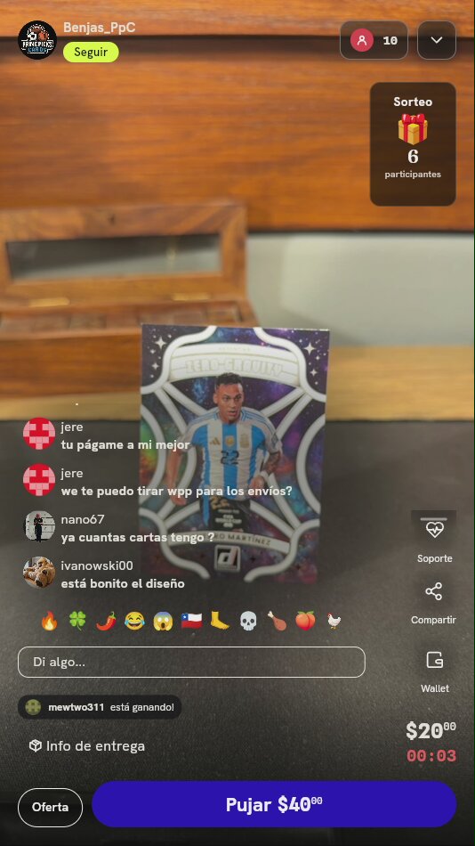 Carta Lautaro Martínez Zero Gravity