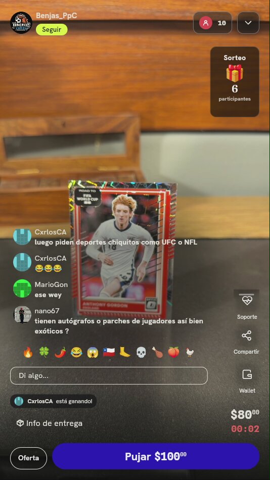 Carta Anthony Gordon Donruss Optic Red