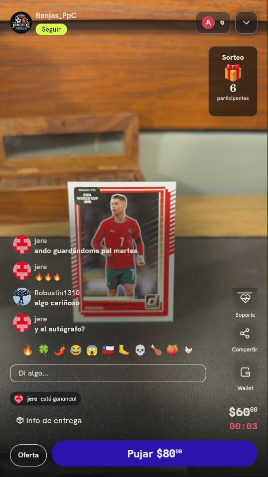 Carta Panini Donruss Cristiano Ronaldo Red