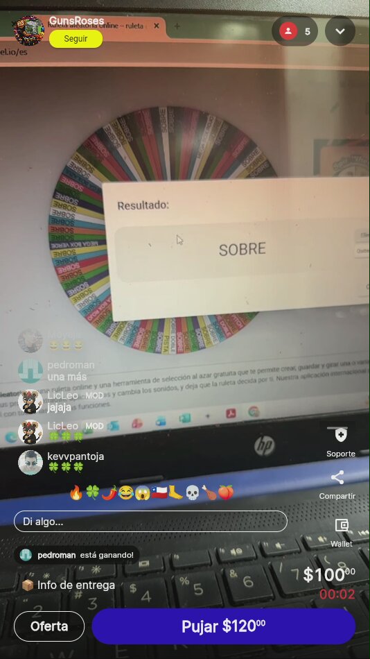 Artículo vendido