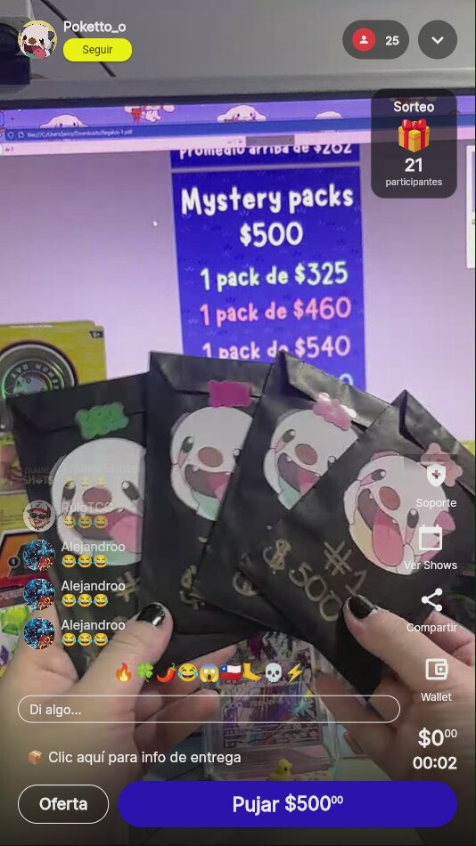 Mystery Packs Pokémon TCG