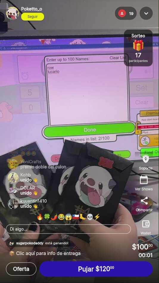 Pokémon Mystery Pack Subasta