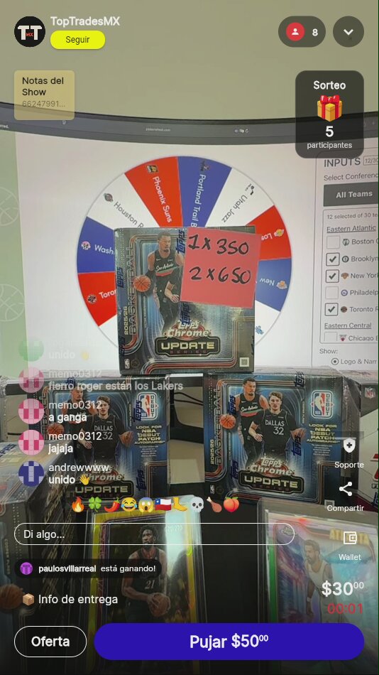Artículo vendido