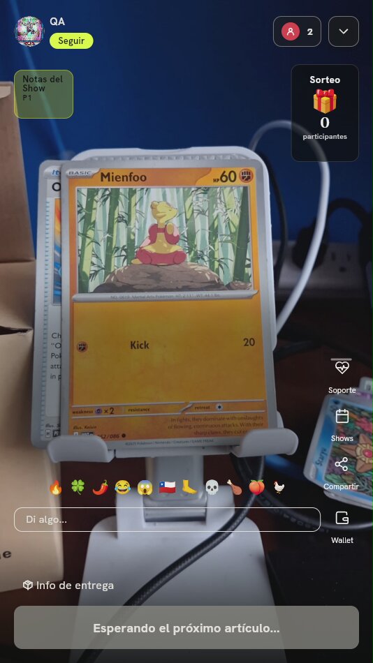 Carta Pokémon Mienfoo White Flare
