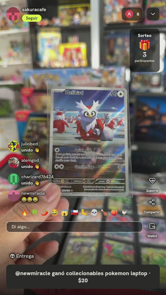 Carta Pokémon Delibird 152/132