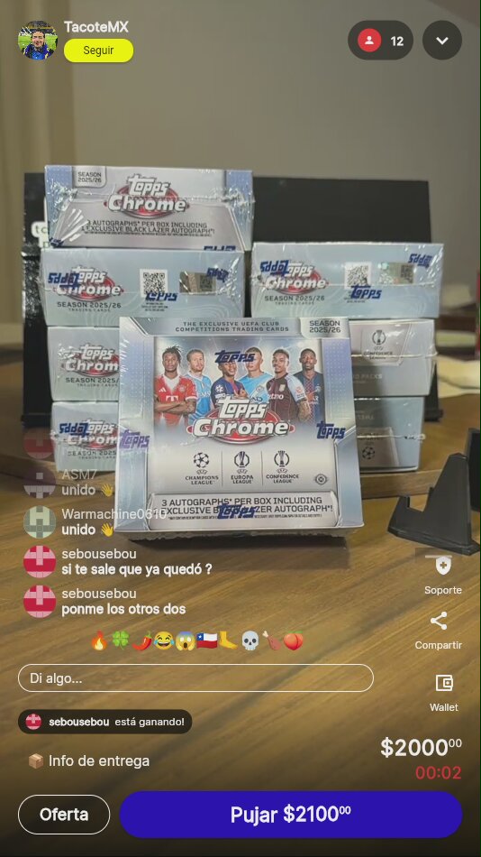 Artículo vendido