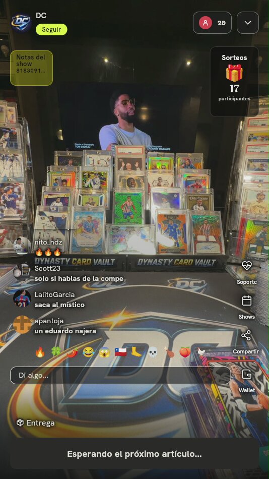 Carta Coleccionable Ric Flair