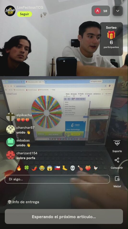 Tiro de Ruleta Pokémon TCG