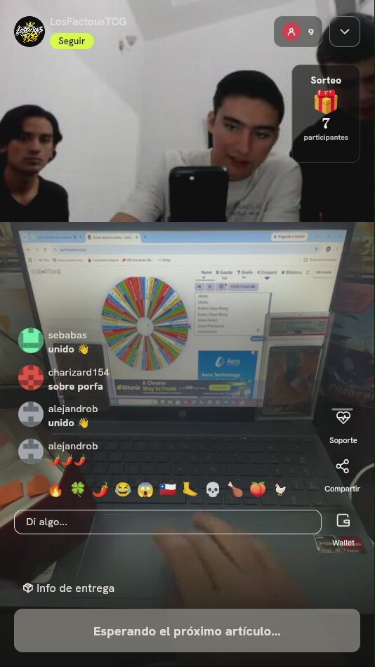 Tiro de Ruleta Pokémon TCG