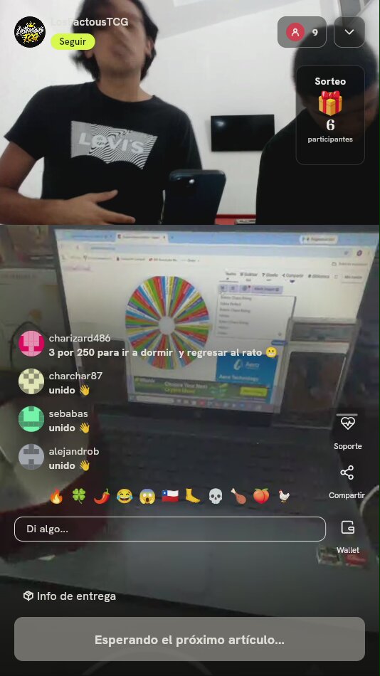 Tirada de ruleta Pokémon TCG