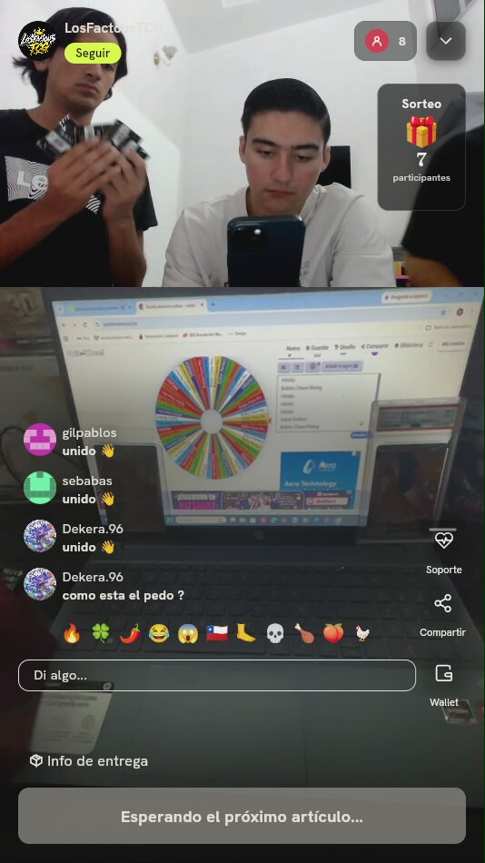 Giro en ruleta Pokémon TCG