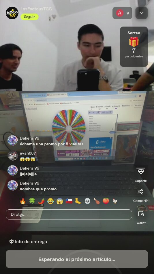 Giros de ruleta Pokémon TCG