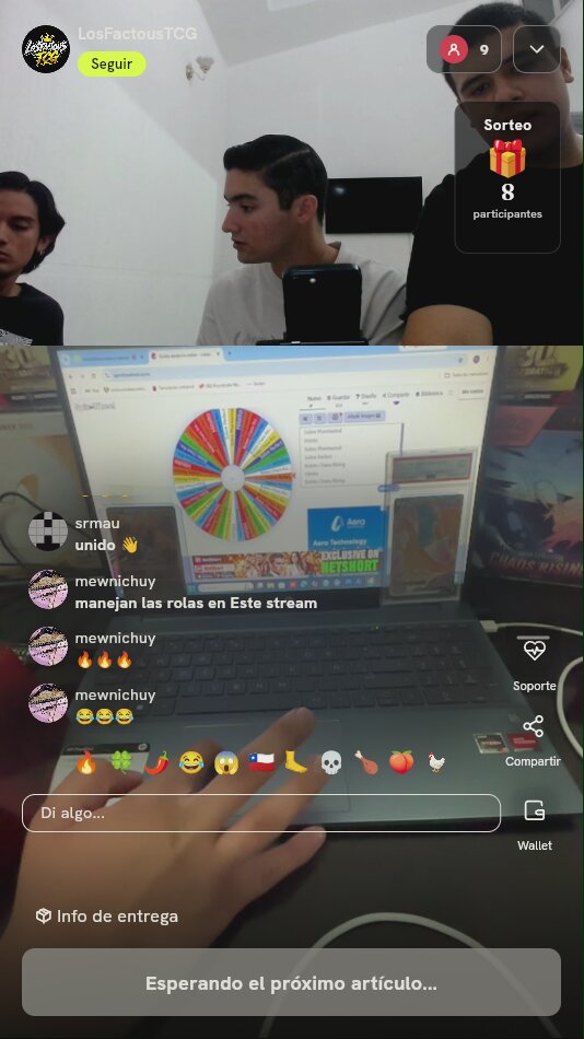 Giro de Ruleta Pokémon TCG