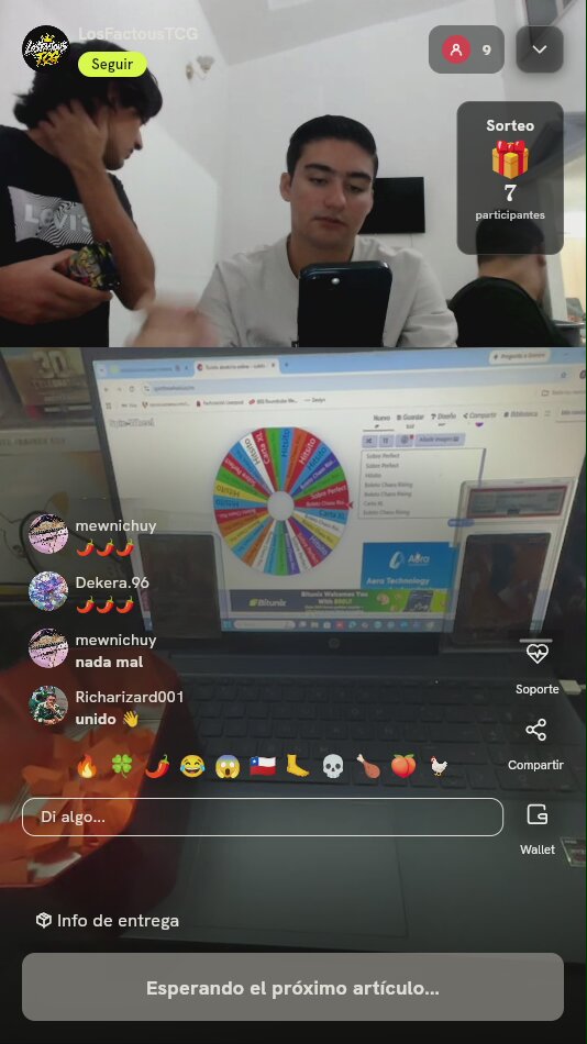 Giro de Ruleta de Premios TCG