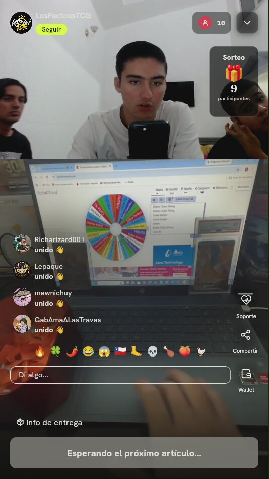Giro de ruleta Pokémon TCG