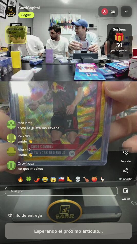 Carta Topps Chrome MLS Cade Cowell