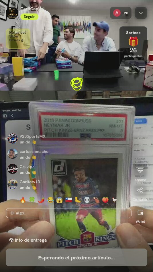 Neymar Jr 2015 Donruss Pitch Kings PSA 8