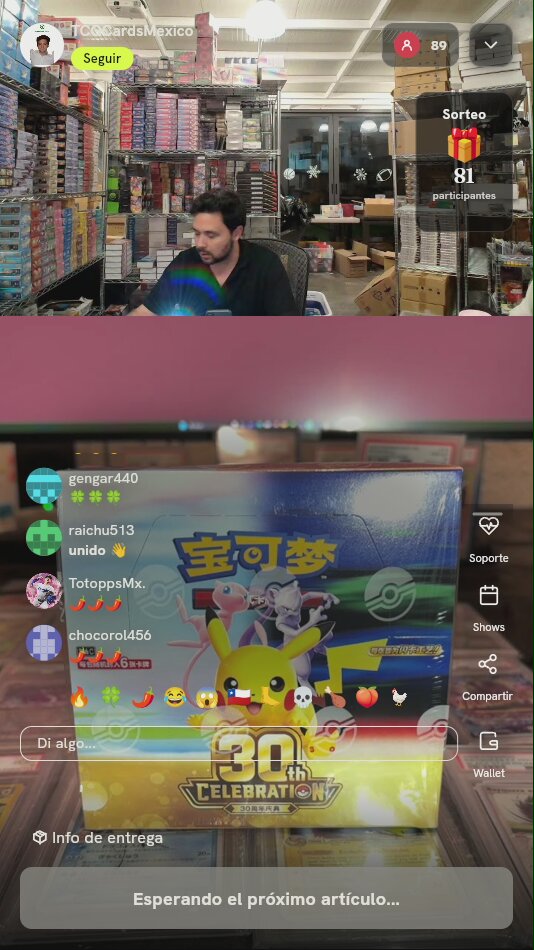 Caja Booster Pokémon 30th Celebration