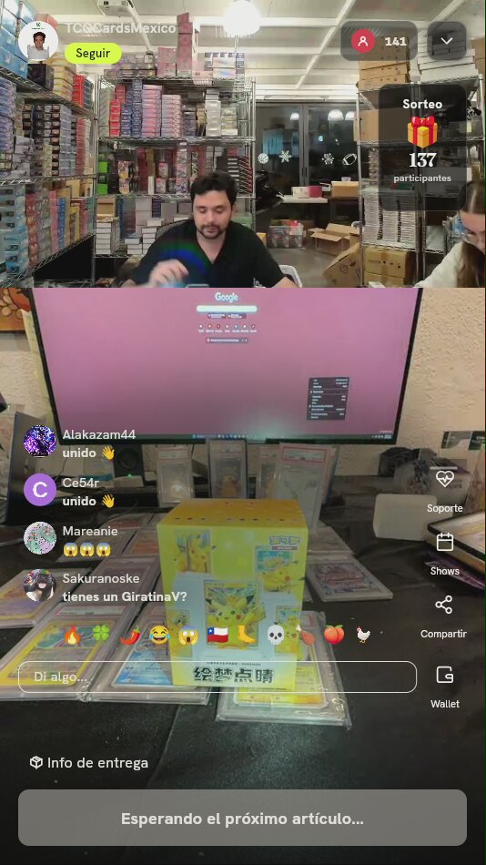 Booster Box Pokémon CSV8C Chino Simplificado