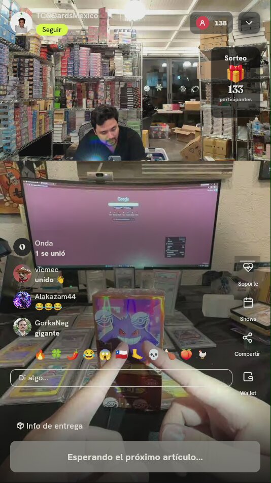 Caja Pokémon Gem Pack Vol. 3 Gengar