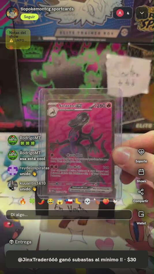 Salazzle ex Full Art 101/088